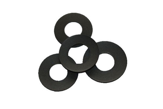 ชิ้นส่วนแหวน Ptfe ที่เติมคาร์บอนไฟเบอร์