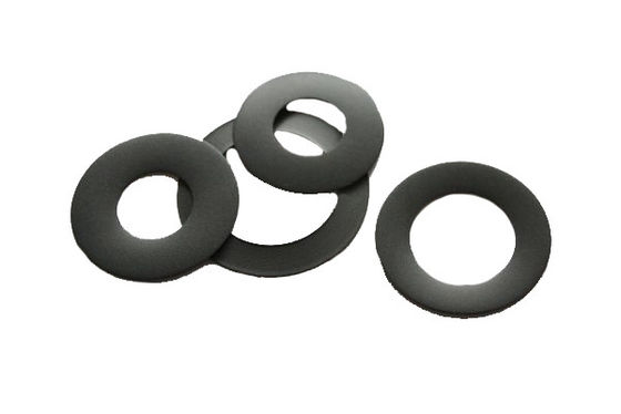 ชิ้นส่วนแหวน Ptfe ที่เติมคาร์บอนไฟเบอร์