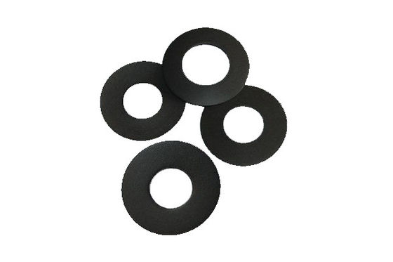 ชิ้นส่วนแหวน Ptfe ที่เติมคาร์บอนไฟเบอร์