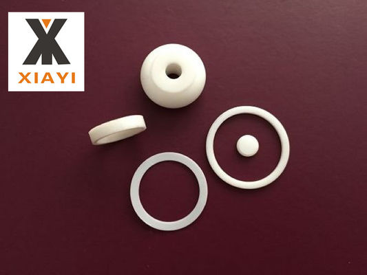 ชิ้นส่วนฉีดขึ้นรูป PTFE 2.4g / cm3