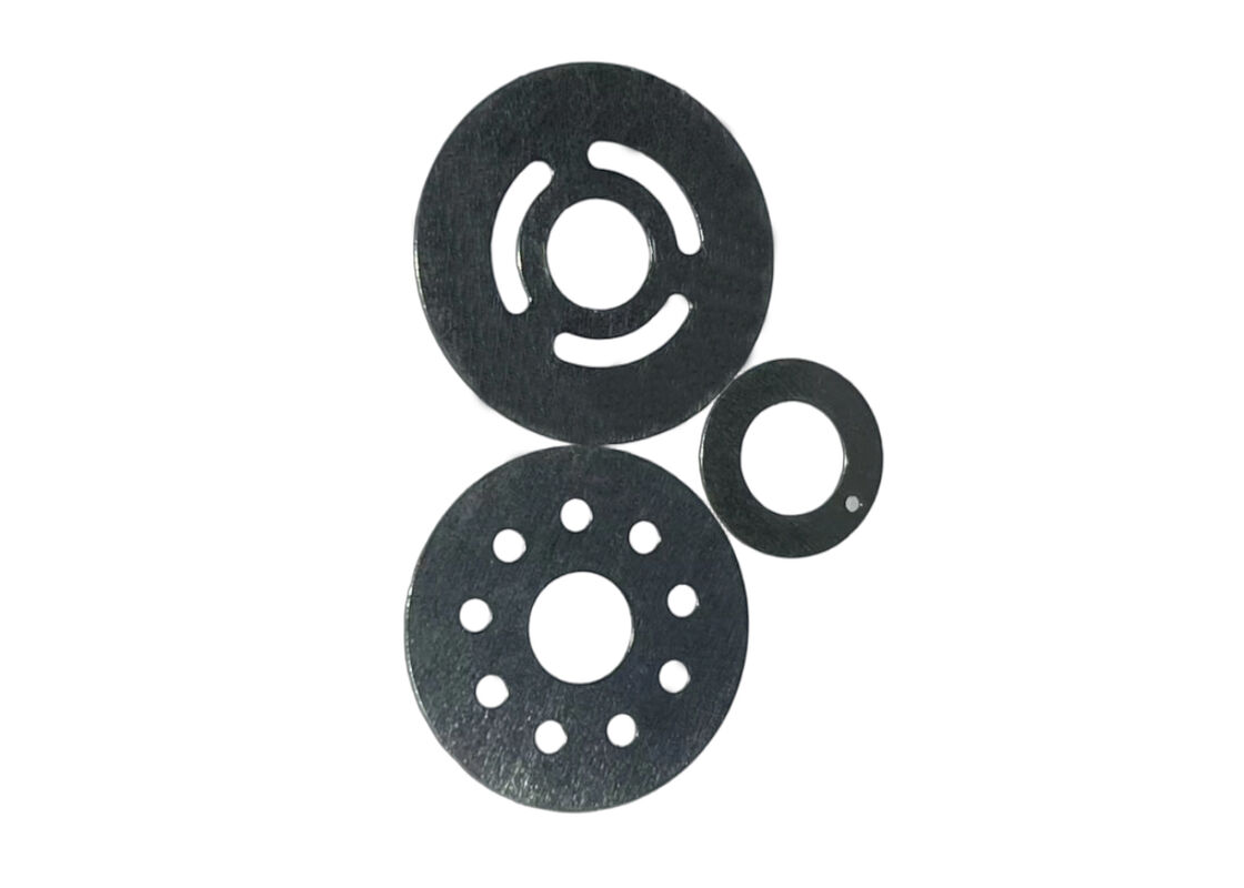 Metallic Silver Shock Valve Shims OEM Polished Surfacefinish Durable Replacement Parts for Engine Valve Systems